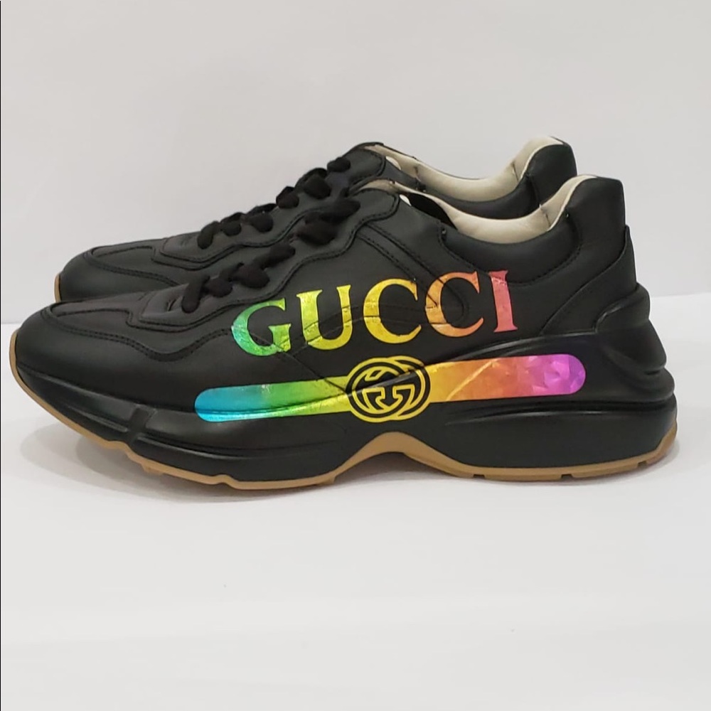 Gucci rhyton rainbow sneakers 36.5 $890